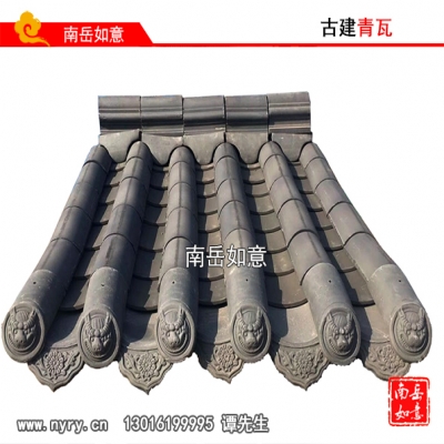古建青瓦（脊瓦、擋勾、筒瓦、滴水、貓頭）